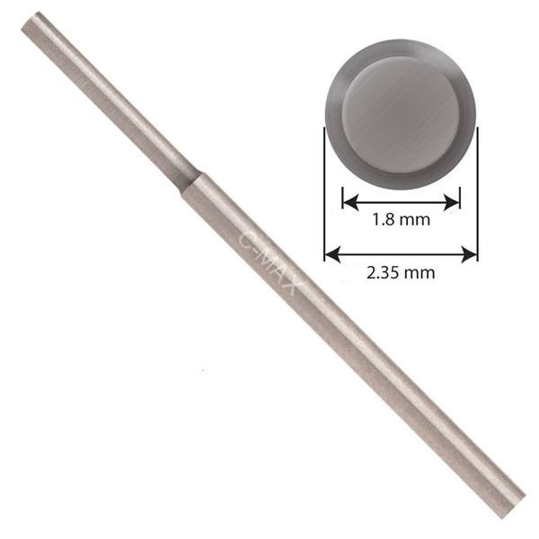 GRS Rýtko C-Max stupňovité kulaté pr. 1,80 mm, hrot 15 mm, polotovar
