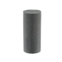 Silikonový válec 9x20 mm, černý, střední
