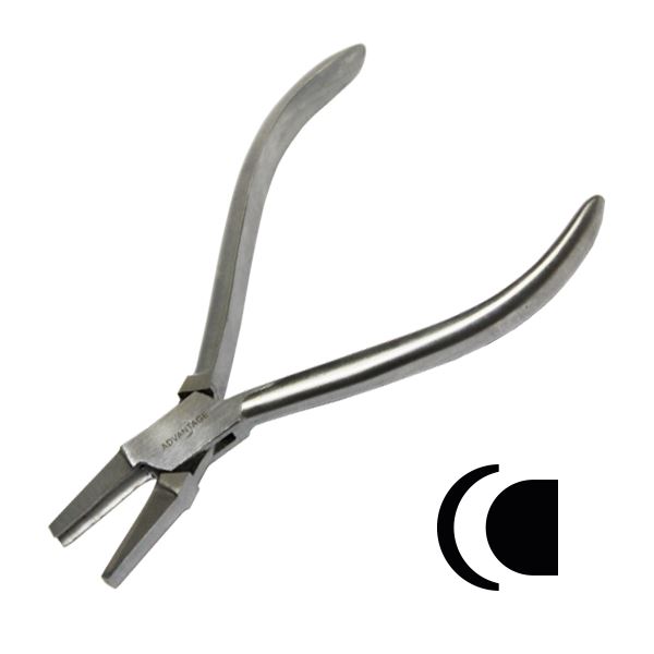 Kleště tvarovací šínové, 130 mm