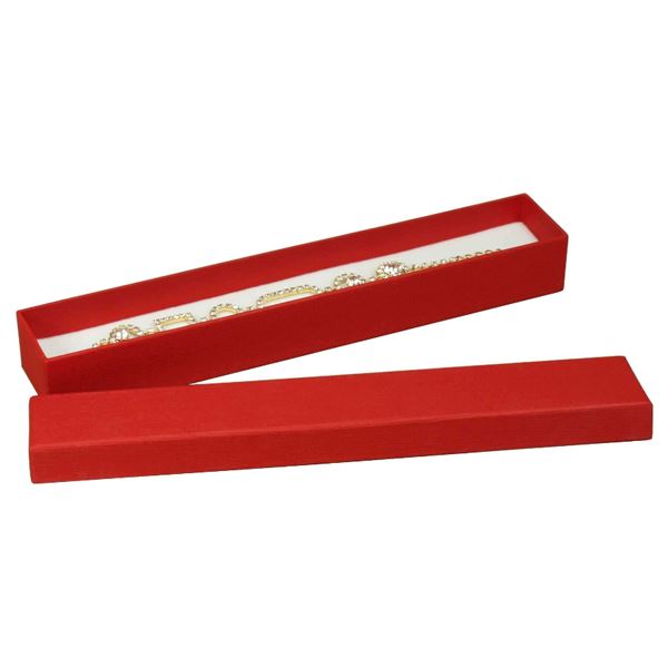 LENA náramek, hodinky 208x32 mm - ČERVENÁ