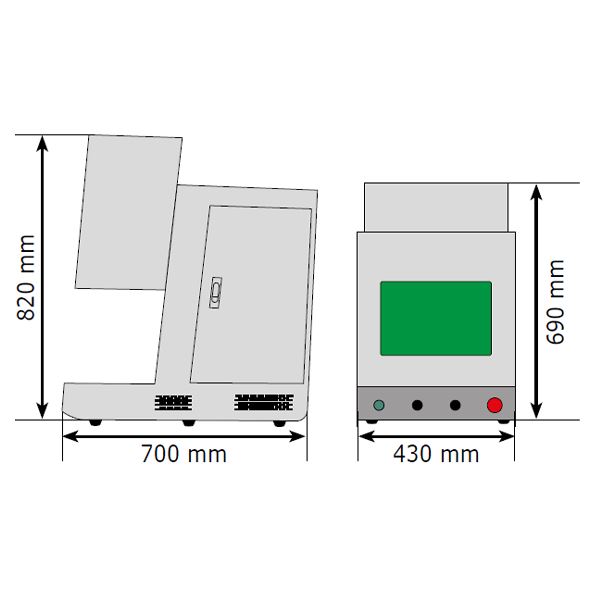 Gravírovací laser SLC 20 W