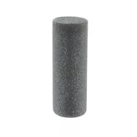 Silikonový válec 7x20 mm, černý, střední