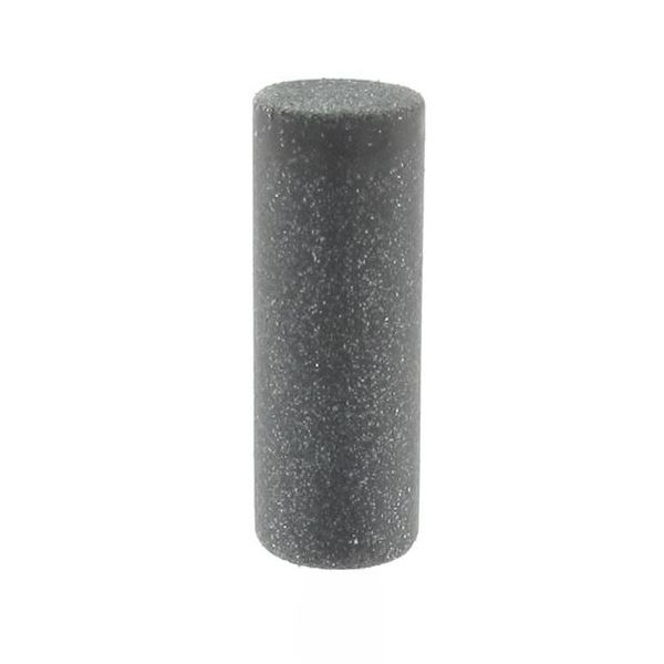 Silikonový válec 7x20 mm, černý, střední