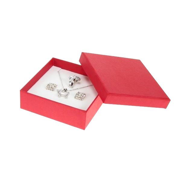 LENA souprava 83x83 mm - ČERVENÁ