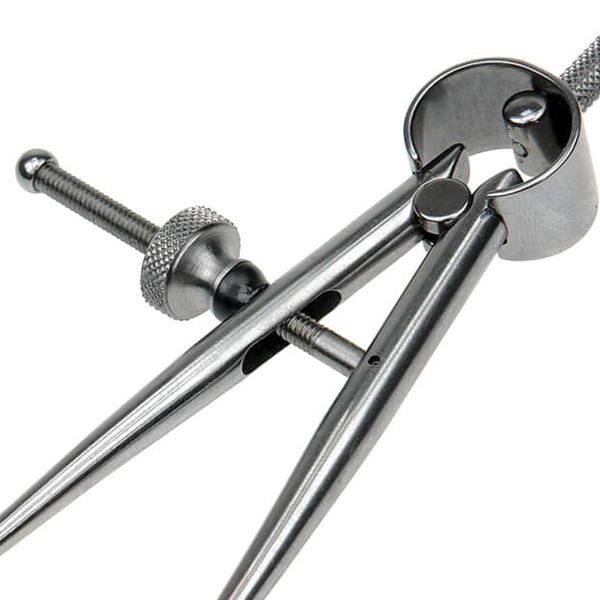 Ocelové kružítko Starrett s aretací, 76,2 mm