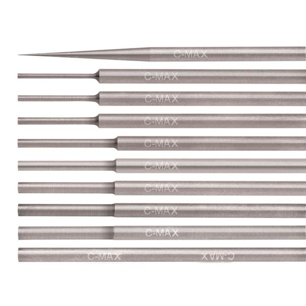 GRS Rýtko C-Max stupňovité kulaté, sada 10 ks