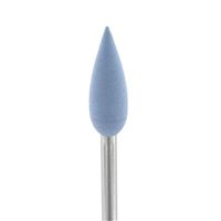 Silikonový plamínek montovaný 5,5x15,5 mm, modrý, jemný