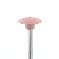 Silikonový satelit montovaný 12x2 mm, růžový, extra jemný