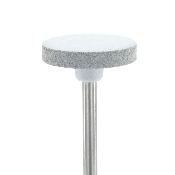 Silikonový kotouček montovaný 15x2,5 mm, bílý, hrubý