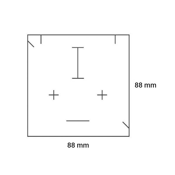 SOFIA souprava 88x88 mm - RŮŽOVÁ/SRDCE
