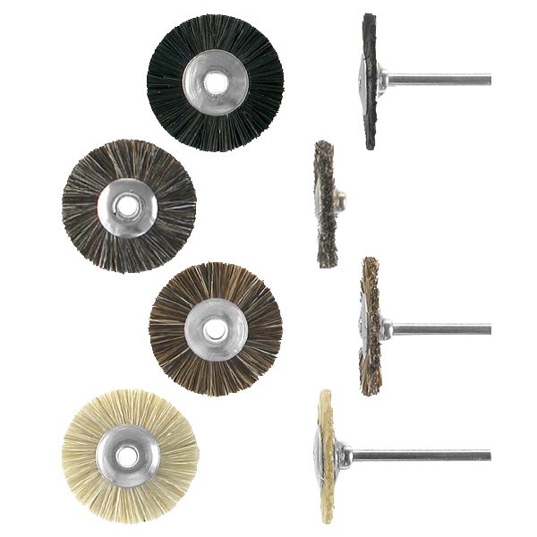 Mini kotouček žíněný, tvrdý, černý, nemontovaný, pr. 21 mm