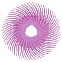 3M radiální štětinový disk 76 mm, hrubost 1200/pemza (růžový)