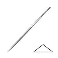 Pilník jehlový nízký trojhran, 140 mm, hr.0