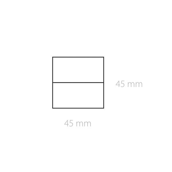 FORTE prsten 45x45 mm