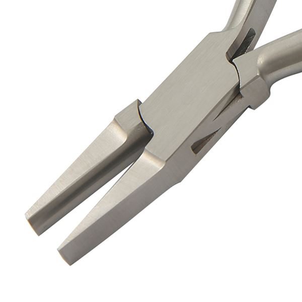 Kleště tvarovací šínové půlkulaté, 130 mm
