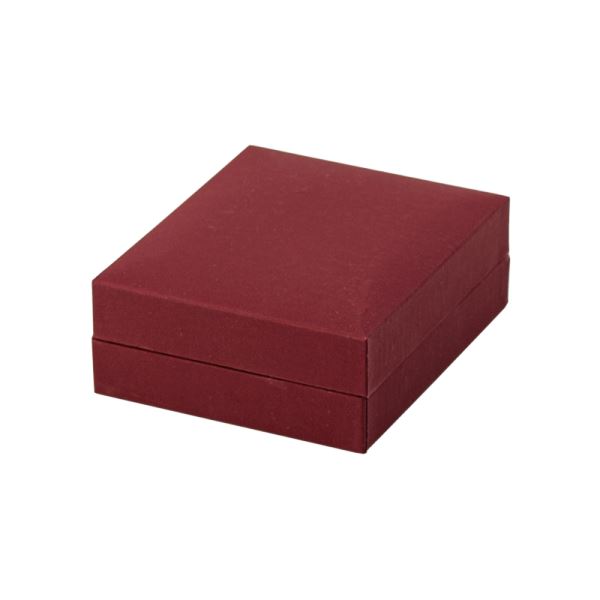 IDA náušnice 65x72 mm - BURGUNDY