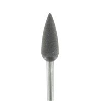 Silikonový plamínek montovaný 5,5x15,5 mm, černý, střední