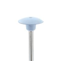 Silikonový satelit montovaný 12x2 mm, modrý, jemný
