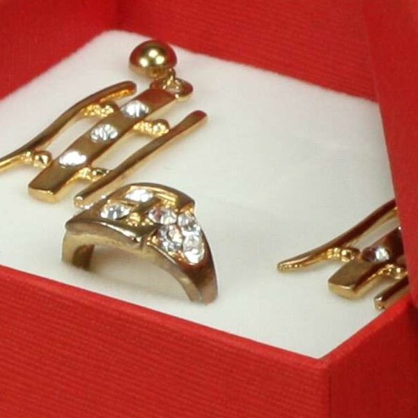 LENA souprava 83x83 mm - ČERVENÁ