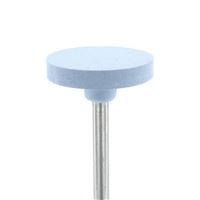 Silikonový kotouček montovaný 15x2,5 mm, modrý, jemný