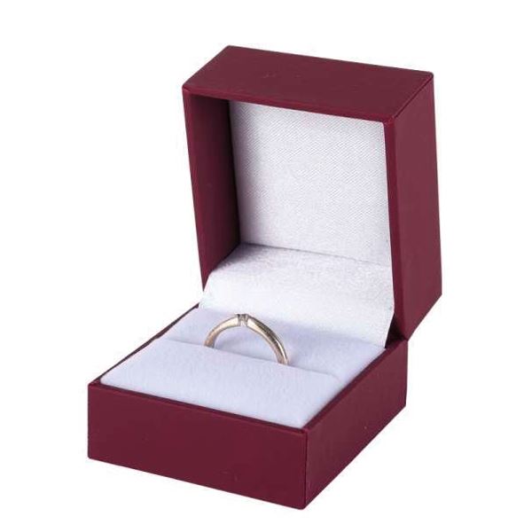 IDA prsten 42x42 mm - BURGUNDY