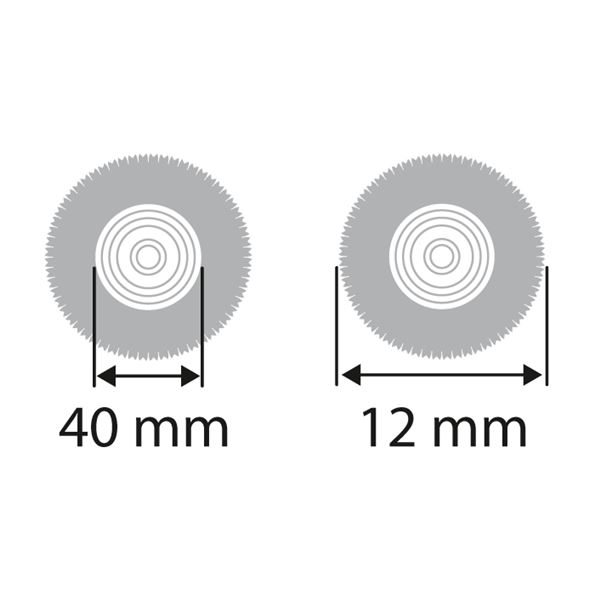 Filcov kotou, 40x12 mm