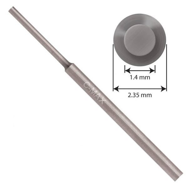 GRS Rýtko C-Max stupňovité kulaté pr. 1,40 mm, hrot 15 mm, polotovar