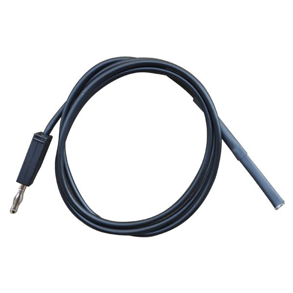 Kabel s krokodýlkem pro PUK, černý