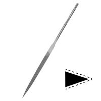 Pilník jehlový nožový, 100 mm, hr.3