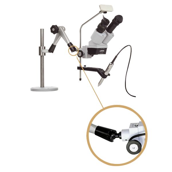 Mikroskop SMG5 pro PUK 6, 5, 5.1, D3, D5, U5 s otočným ramenem