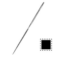 Pilník jehlový čtyřhran, 100 mm, hr.3