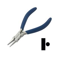 Kleště tvarovací šínové kulaté, izolované, 130 mm