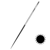 Pilník jehlový kulatý, 100 mm, hr.2