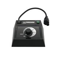 Manuální regulace motoru Foredom s omezovačem otáček