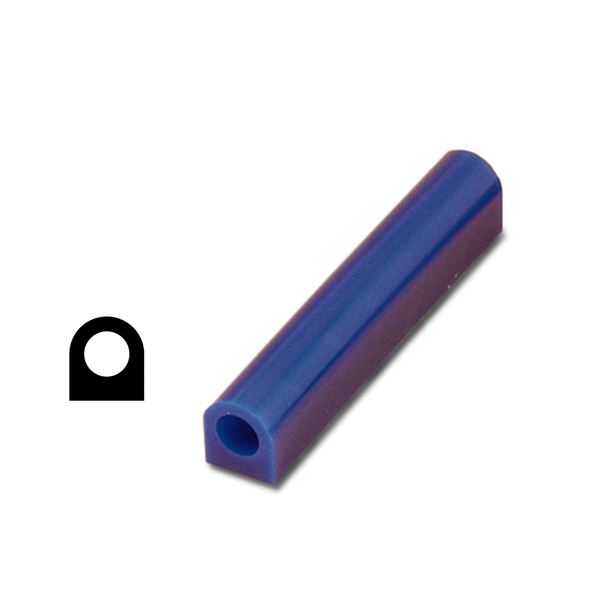 Vosková forma kulatá dutá modrá pečetní