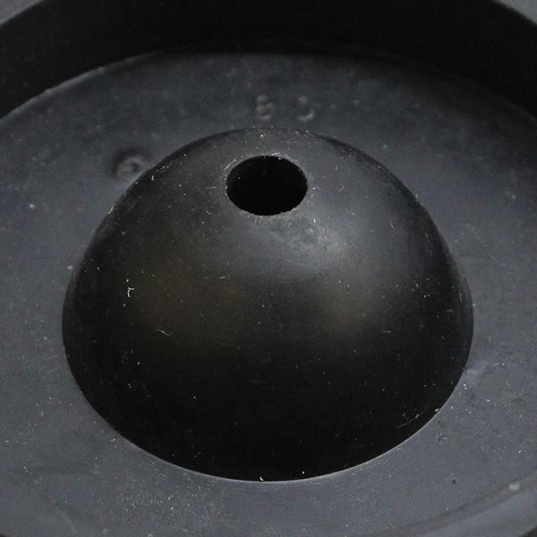 Gumový talíř pod kyvetu, pr.80 mm