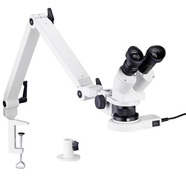 Laboratorní mikroskop ESC včetně stojanu a LED osvětlení