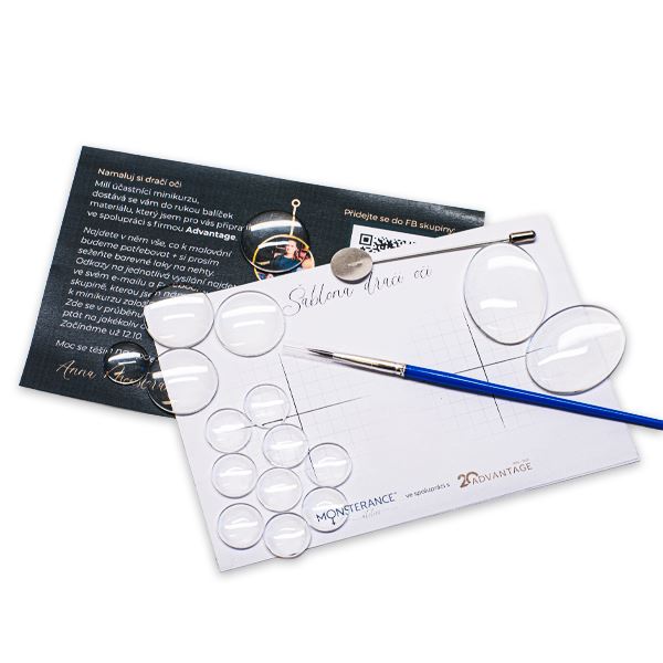 Balíček na malování dračích očí MALÝ