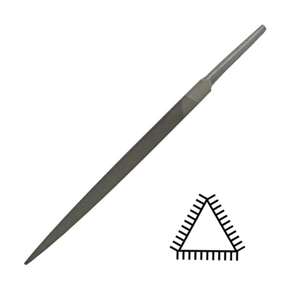 Pilník trojhran, 150 mm/10,3 mm, hr.2