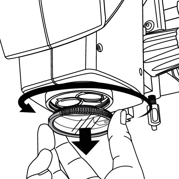 Kryt čočky pro mikroskop Leica A60