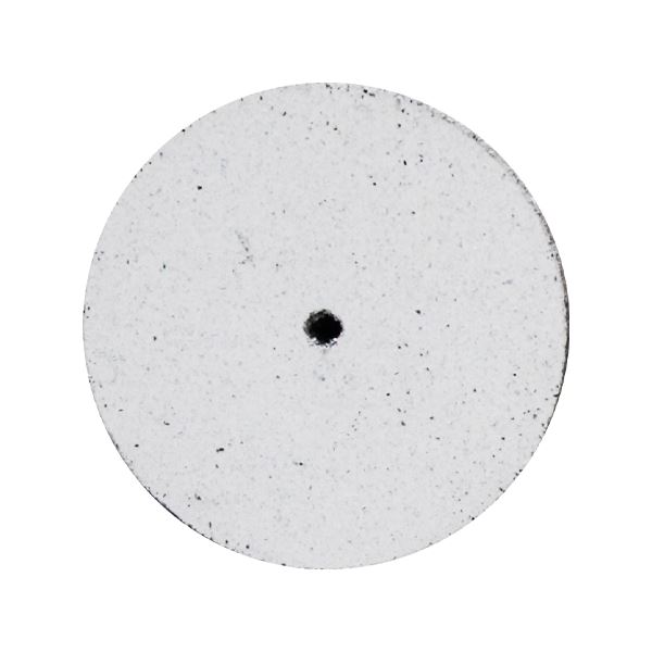 Silikonový kotouček 22x3 mm, bílý, hrubý