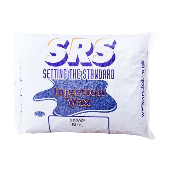 Vstřikovací vosk SRS XR2003 modrý, 1 kg