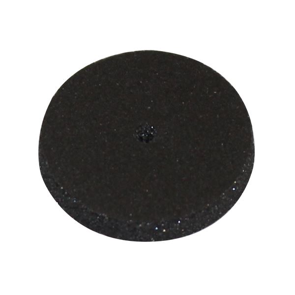 Silikonový kotouček 22x3 mm, černý, střední
