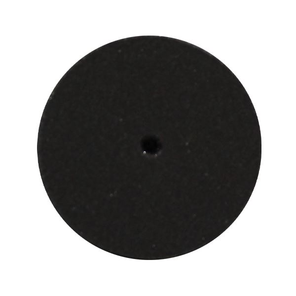 Silikonový kotouček 22x3 mm, černý, střední