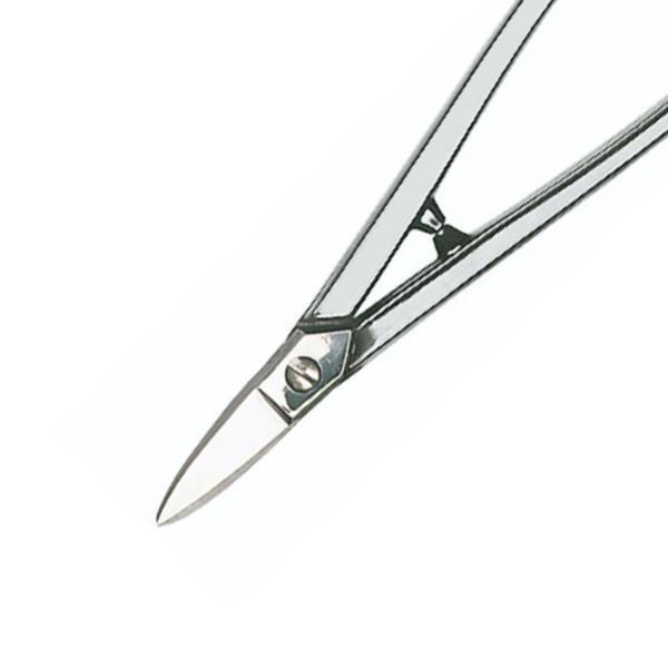 Nůžky na plech s otevřenou rukojetí, rovné, 180 mm