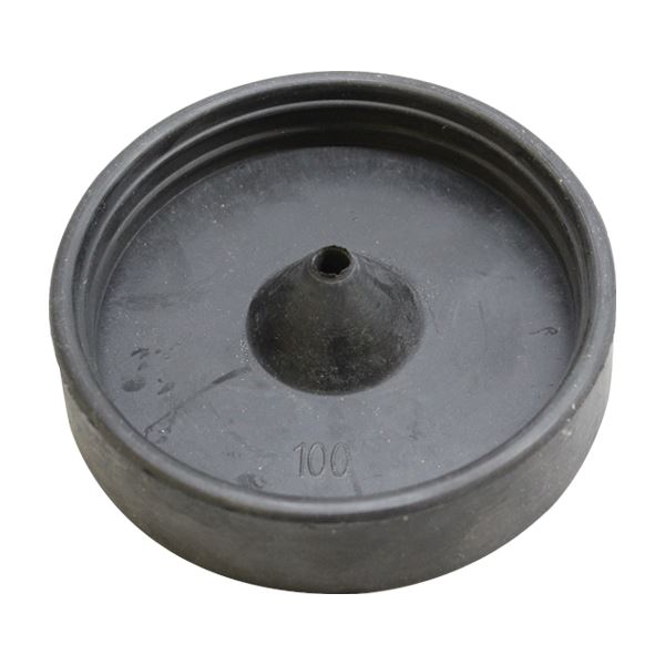 Gumový talíř pod kyvetu, pr.100 mm
