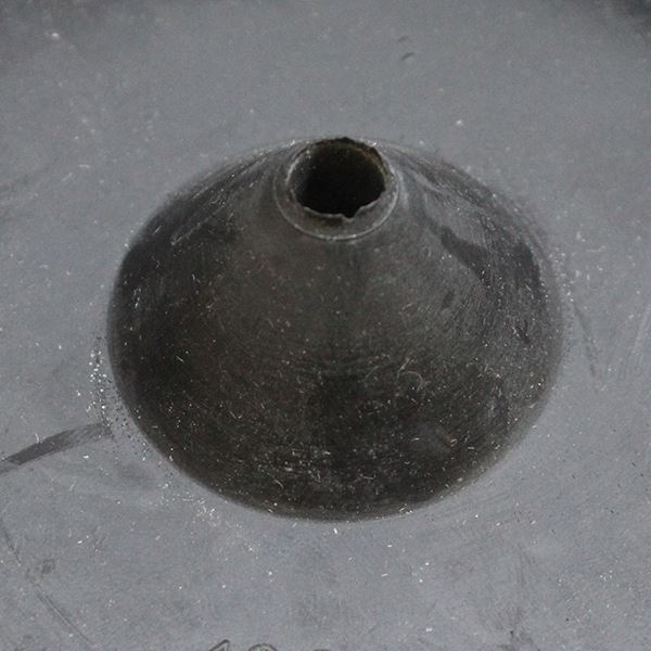 Gumový talíř pod kyvetu, pr.100 mm