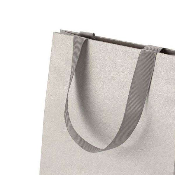 ADELA taška, stříbrná, 15x15x8 cm