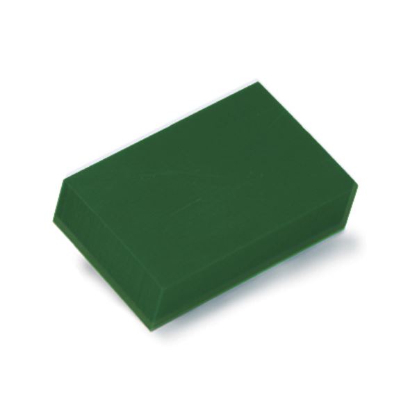 Vosk - masivní blok zelený