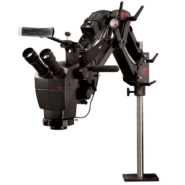 Mikroskop Leica A60 s LED osvětlením Optia a stojanem Acrobat Versa